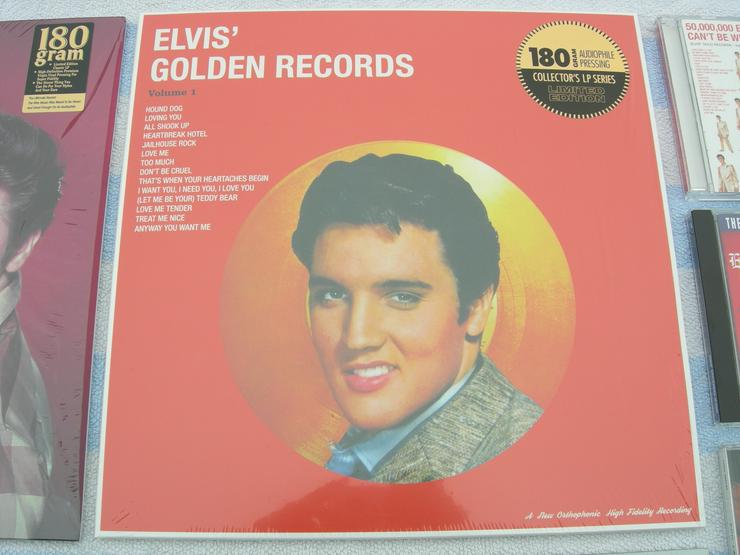 Bild 4: Elvis Presley Vinyl-LPs und CDs in Bestzustand