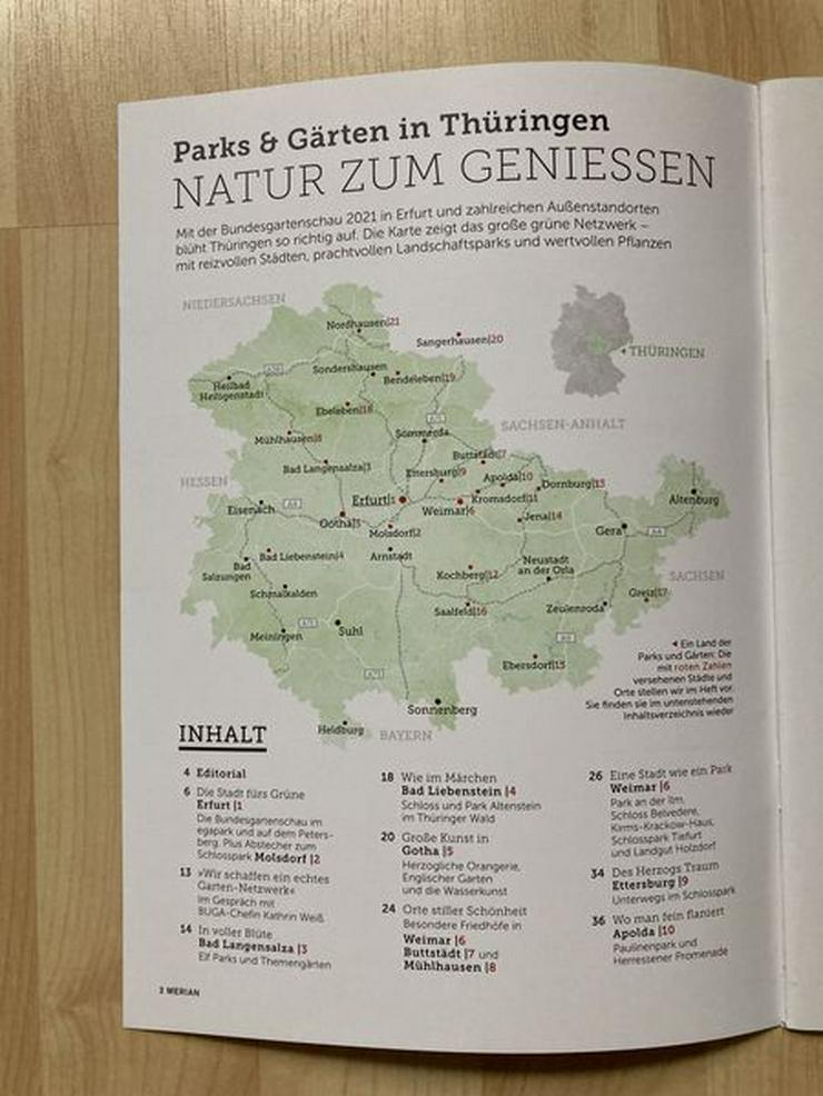 Bild 2: Merian Special Parks und Gärten in Thüringen - UNGELESEN