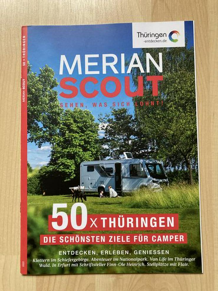 Merian Scout Thüringen Ziele für Camper UNBENUTZT