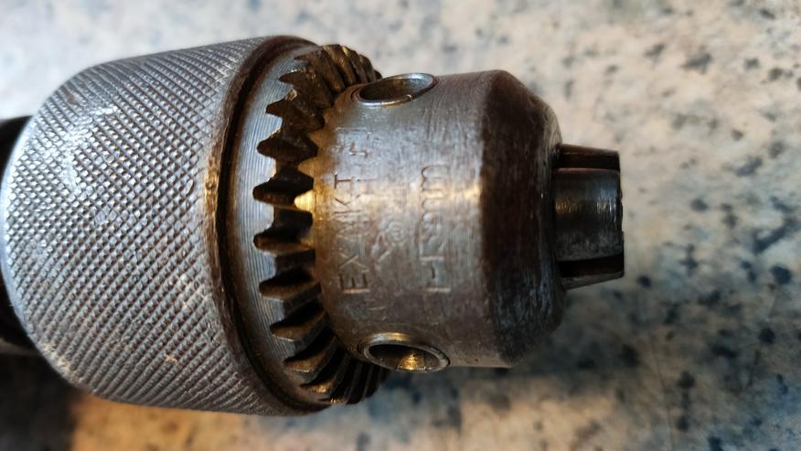 Bild 2: Sehr alte Fein-Bohrmaschine ,Typ Asz52b , Bj. ca.1936-1940