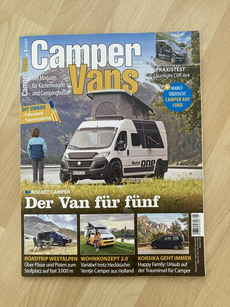 CamperVans 1/2023 Zeitschrift Magazin - UNGELESEN - Zeitschriften & Zeitungen - Bild 1