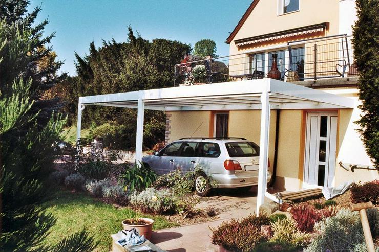 Bild 6: Anbaubalkone, Vordächer, Terrassendächer und Carports aus Aluminium