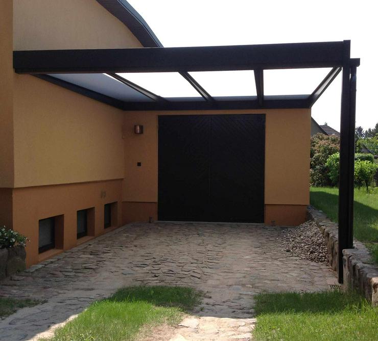 Bild 4: Anbaubalkone, Vordächer, Terrassendächer und Carports aus Aluminium