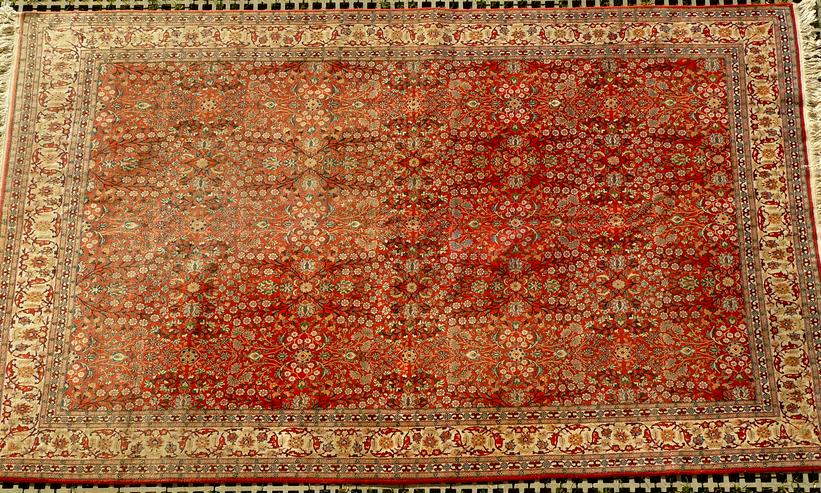 Orientteppich antik Hereke 397x245. T130