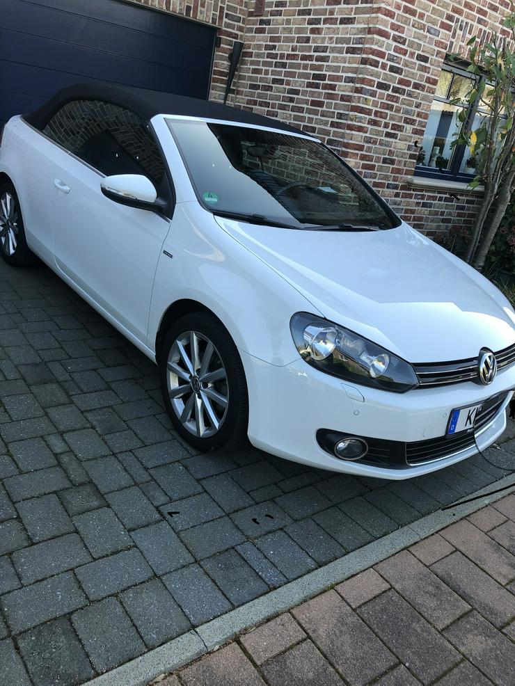 Bild 1: Golf  Cabrio 1,4 TSI Lounge 6 Gang 122 PS 17 Zoll Navi El Verdeck Sportsitze Abbiegelicht und vieles mehr