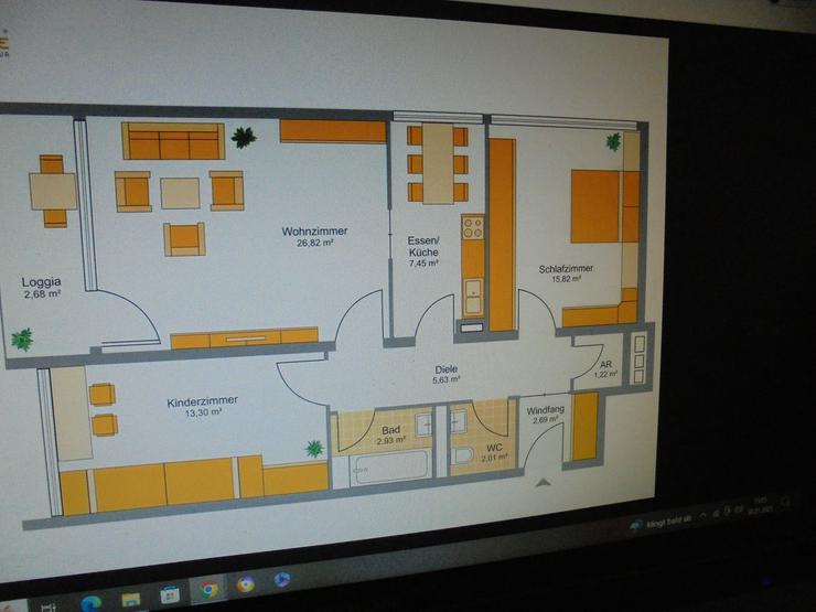 schöne 3 Zimmer Wohnung mit Balkon 72 qm in Vilshofen zu verkaufen - Wohnung kaufen - Bild 1