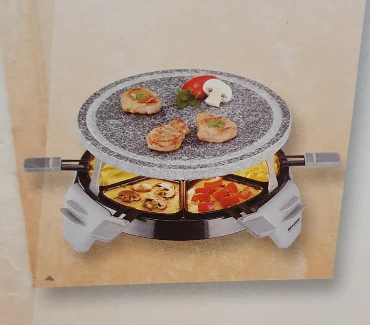 Bild 4: Fritteuse,  Waffeleisen und Raclette 