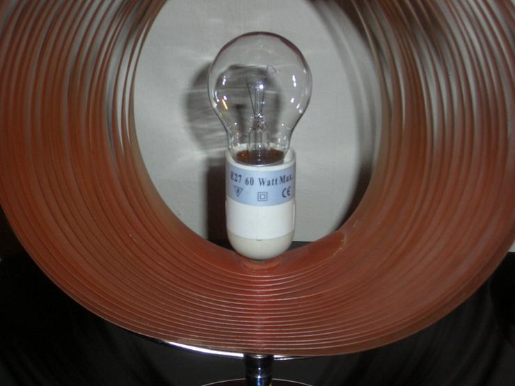 Bild 5: Mid Century Lampe Moon Lamp Panton Style Mondlampe orange