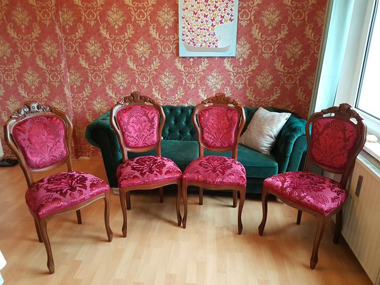 Bild 14: 4 komfortable Barock-Stühle, neu zu verkaufen