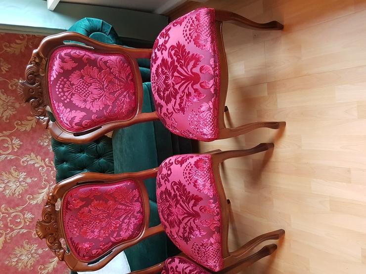 Bild 8: 4 komfortable Barock-Stühle, neu zu verkaufen