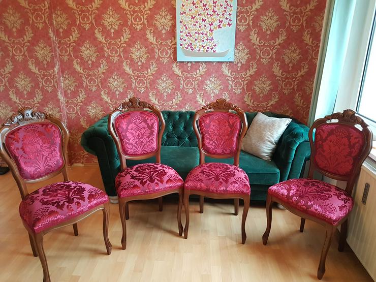 Bild 11: 4 komfortable Barock-Stühle, neu zu verkaufen