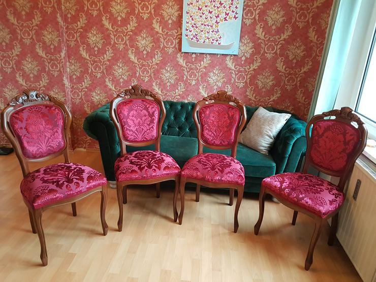 Bild 13: 4 komfortable Barock-Stühle, neu zu verkaufen