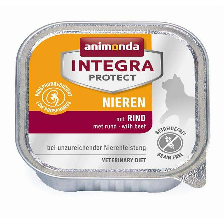 Animonda Cat Schale Integra Protect Niere mit Rind 100g - Futter, Näpfe & Futterautomaten - Bild 1