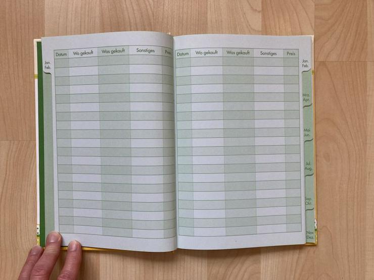 Bild 4: Mein Haushaltsbuch Kosten Aufstellung – NEU + UNBENUTZT