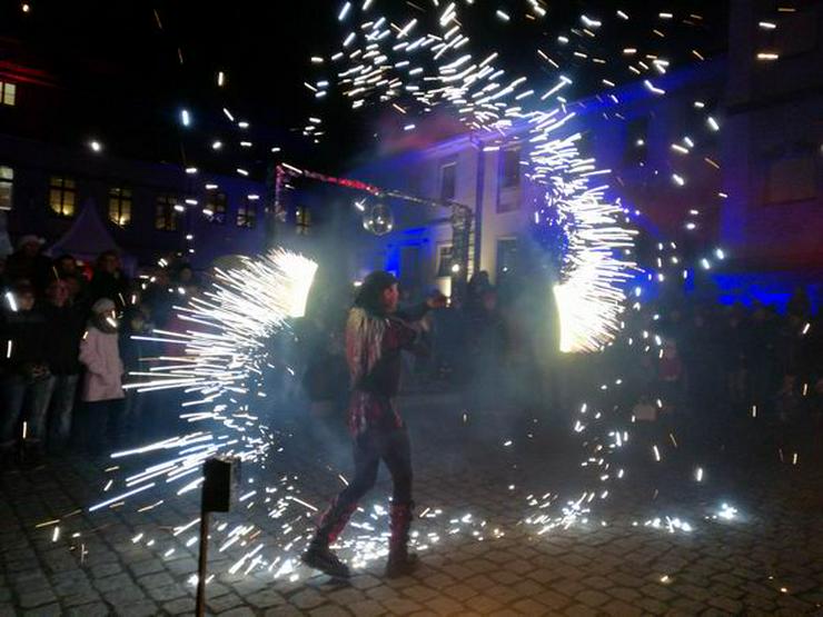 Feuershow für Thüringen Sachsen Bayern mit vielen Extras Hochzeiten