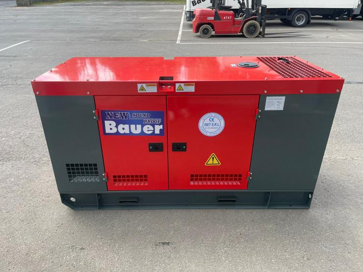 Bild 1: Bauer Generator GFS-24 (Notstromaggregat Stromerzeuger Diesel Generator)