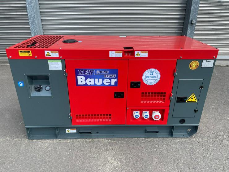 Bauer Generator GFS-24 (Notstromaggregat Stromerzeuger Diesel Generator) - Elektronikindustrie - Bild 3