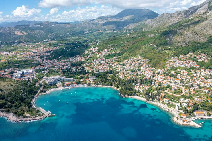 Ferienwohnung direkt am Meer in Mlini bei Dubrovnik, Dalmatien, Kroatien