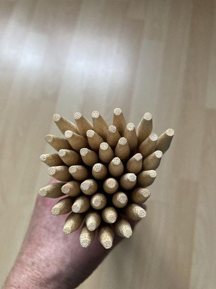 Bild 5: Riesen Mikado Holzstäbe v. Playland 50 cm, 41 St. - UNBENUTZT