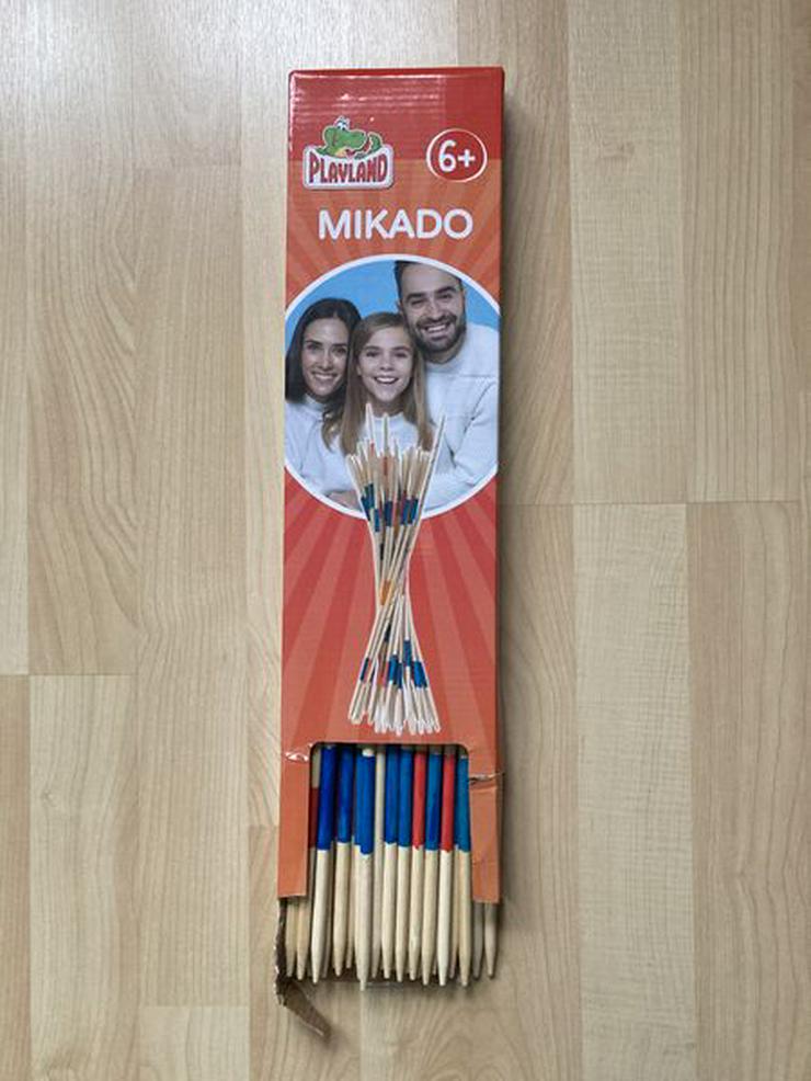 Riesen Mikado Holzstäbe v. Playland 50 cm, 41 St. - UNBENUTZT
