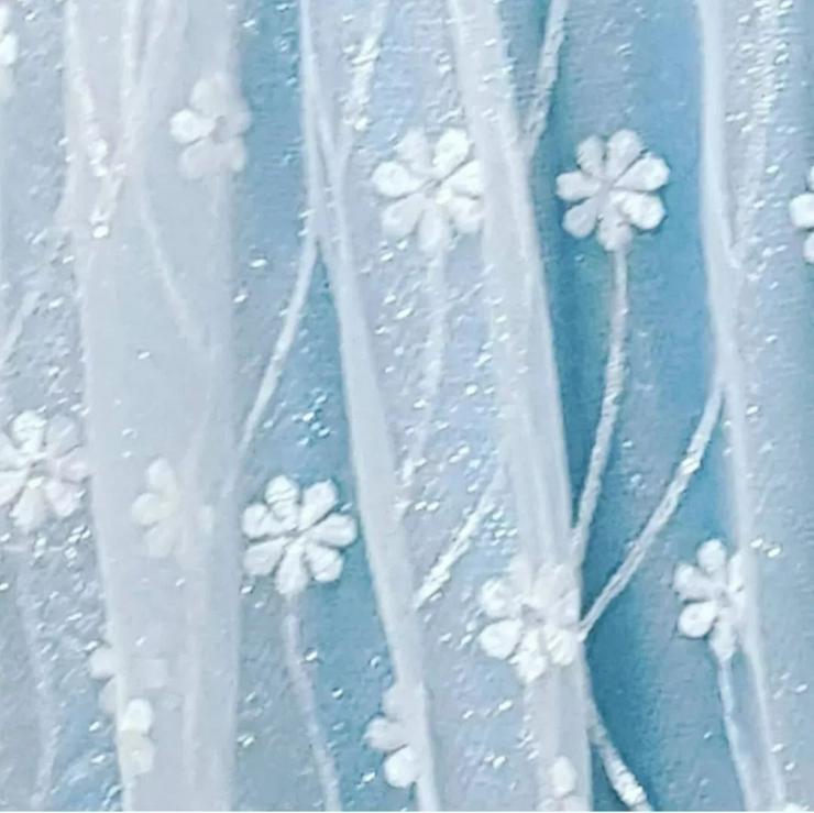 Holographisch Cinderella Kleid - Größen 40-42 / M - Bild 2