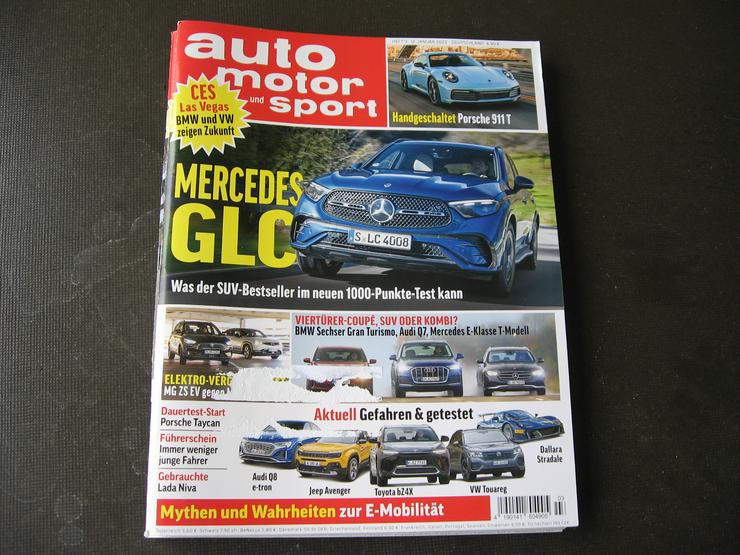 Bild 12: Zeitschriften Auto Motor und Sport, Konvolut 13 Exemplare 2022/23