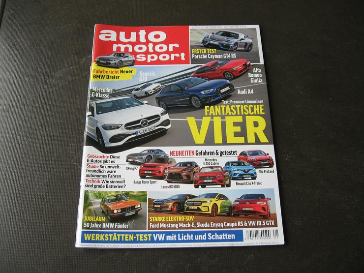 Bild 2: Zeitschriften Auto Motor und Sport, Konvolut 13 Exemplare 2022/23