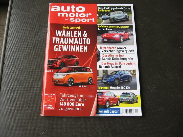 Bild 6: Zeitschriften Auto Motor und Sport, Konvolut 13 Exemplare 2022/23