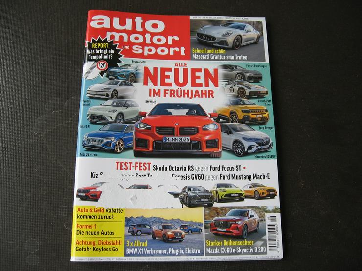 Zeitschriften Auto Motor und Sport, Konvolut 13 Exemplare 2022/23 - Zeitschriften & Zeitungen - Bild 15