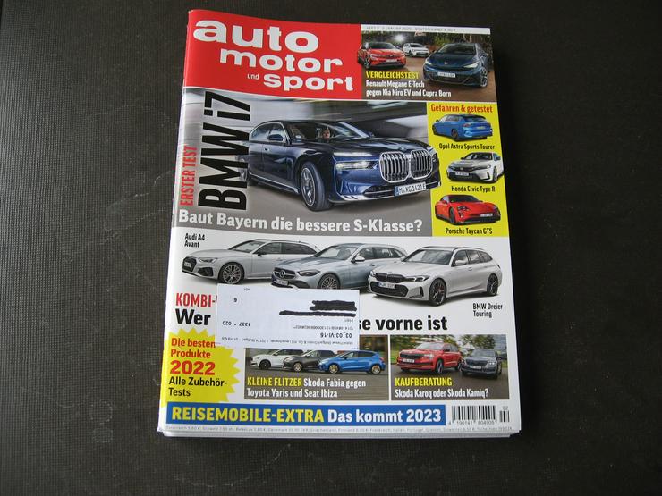 Zeitschriften Auto Motor und Sport, Konvolut 13 Exemplare 2022/23 - Zeitschriften & Zeitungen - Bild 11