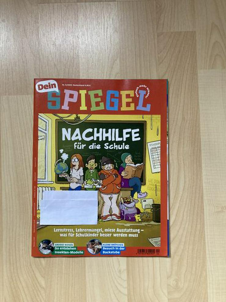 Bild 1: UNGELESEN Kindermagazin „Dein Spiegel“, Nr. 4, ab 8 J.