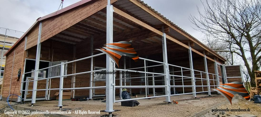 Paddockbau & Pferdezäune - Koppel, Reitplatz, Weide & Metallzäune - Top Pferdestall, Stallbau und Paddock - Einstellplätze - Bild 1