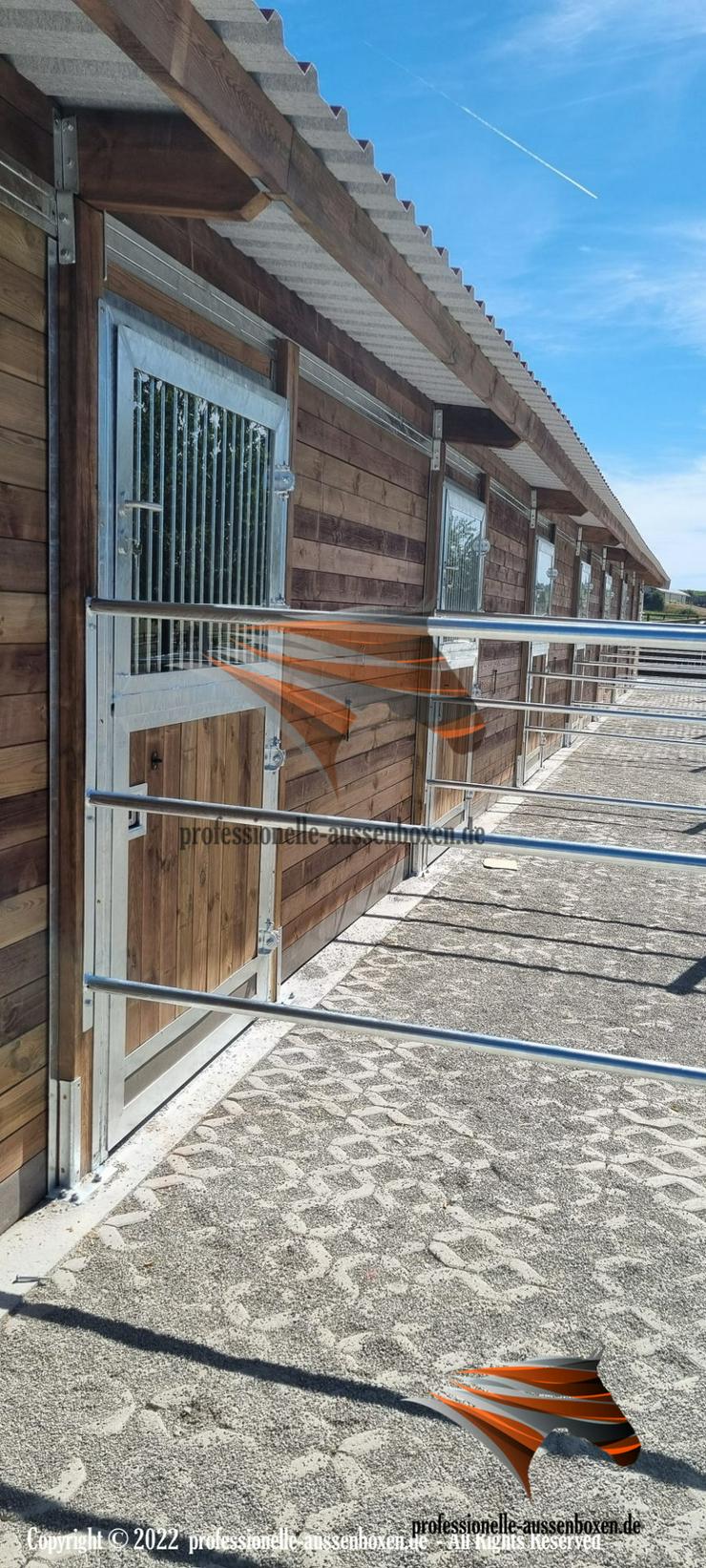 Bild 14: Paddockbau & Pferdezäune - Koppel, Reitplatz, Weide & Metallzäune - Top Pferdestall, Stallbau und Paddock