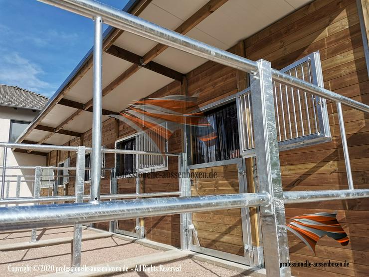 Bild 7: Paddockbau & Pferdezäune - Koppel, Reitplatz, Weide & Metallzäune - Top Pferdestall, Stallbau und Paddock
