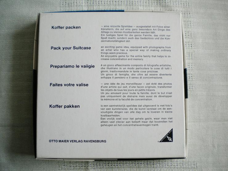 Ravensburger-Spiel-Koffer Packen von 1973 - Brettspiele & Kartenspiele - Bild 2