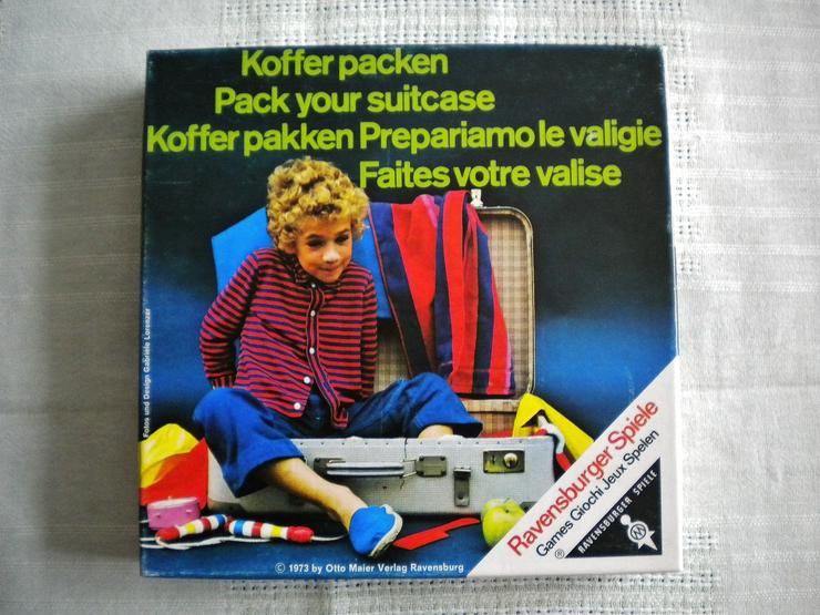 Bild 3: Ravensburger-Spiel-Koffer Packen von 1973