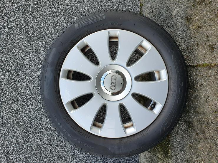 Bild 2: 1 Satz Audi Alufelgen mit Pirelli Bereifung