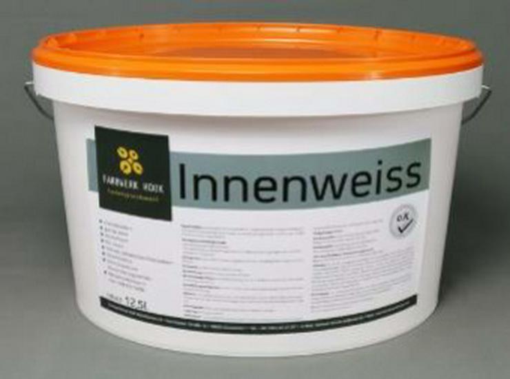 FarbwerkHook Innenweiss 12,5L Wandfarbe NK3 DK1