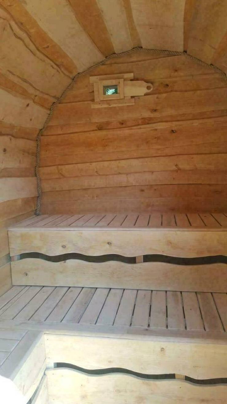 Bild 3: XXL Mobile Sauna, Mietsauna, Sauna, Gartensauna, Aussensauna