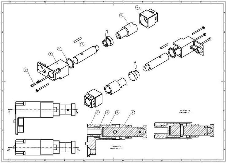 Bild 1: PATENTZEICHNUNGEN. Fertigung von CAD Patentzeichnungen (Germany) - (Neuss- / Düsseldorf)
