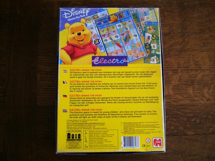 Disney-Winnie The Pooh-Electro von Jumbo,1998,Spiel - Brettspiele & Kartenspiele - Bild 2