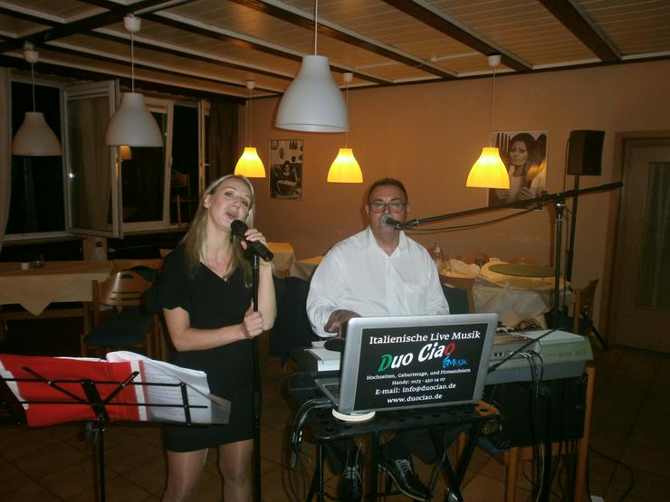 Italienische Duo Ciao Musik Band