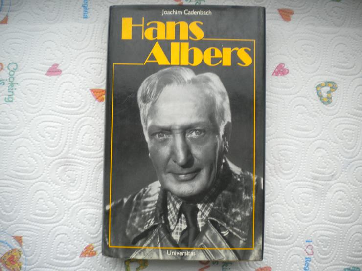 Hans Albers,Joachim Cadenbach,Universitas,1982 - Romane, Biografien, Sagen usw. - Bild 1