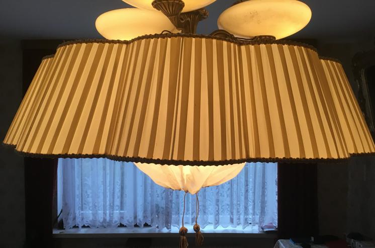 Lampe aus Omas guter Stube  - Decken- & Wandleuchten - Bild 5
