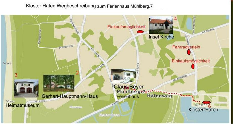 Bild 6: Insel Hiddensee  Ferienhaus Ostsee Urlaub Ort Kloster