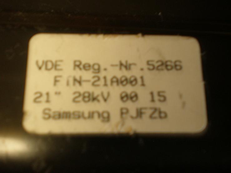 Bild 3: Original Samsung Zeilentrafos, Diodensplitbandtrafos, Hochspannung