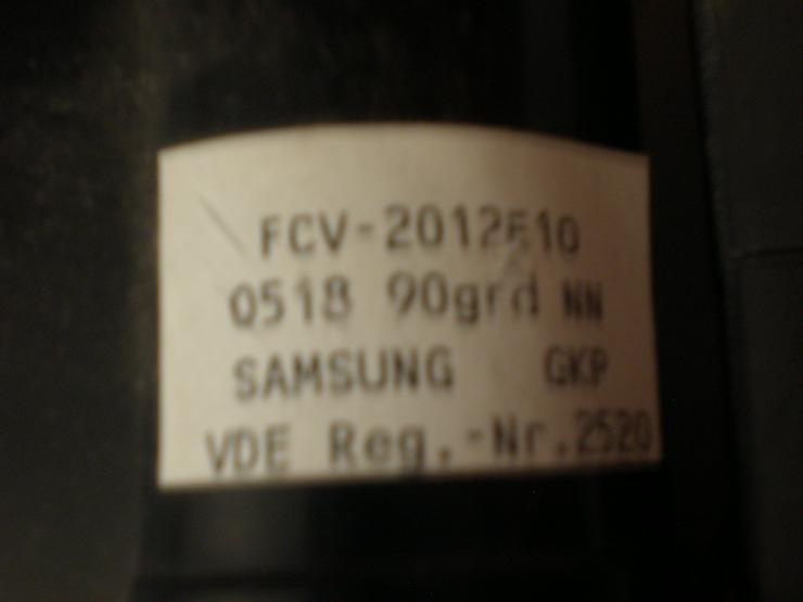 Bild 7: Original Samsung Zeilentrafos, Diodensplitbandtrafos, Hochspannung