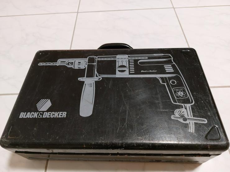 Bild 3: Black & Decker Bohrmaschine D 308 RLE inkl. Koffer