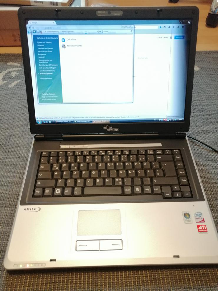 Bild 2: Fujitsu Siemens Amilo Pi 2550 Notebook 15,4 Zoll