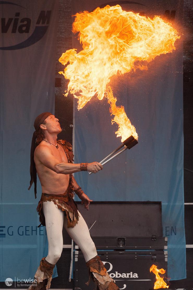 Bild 17: Show Programm für Hochzeit, Geburtstage, Stadtfest, Feuershow Schlangenshow